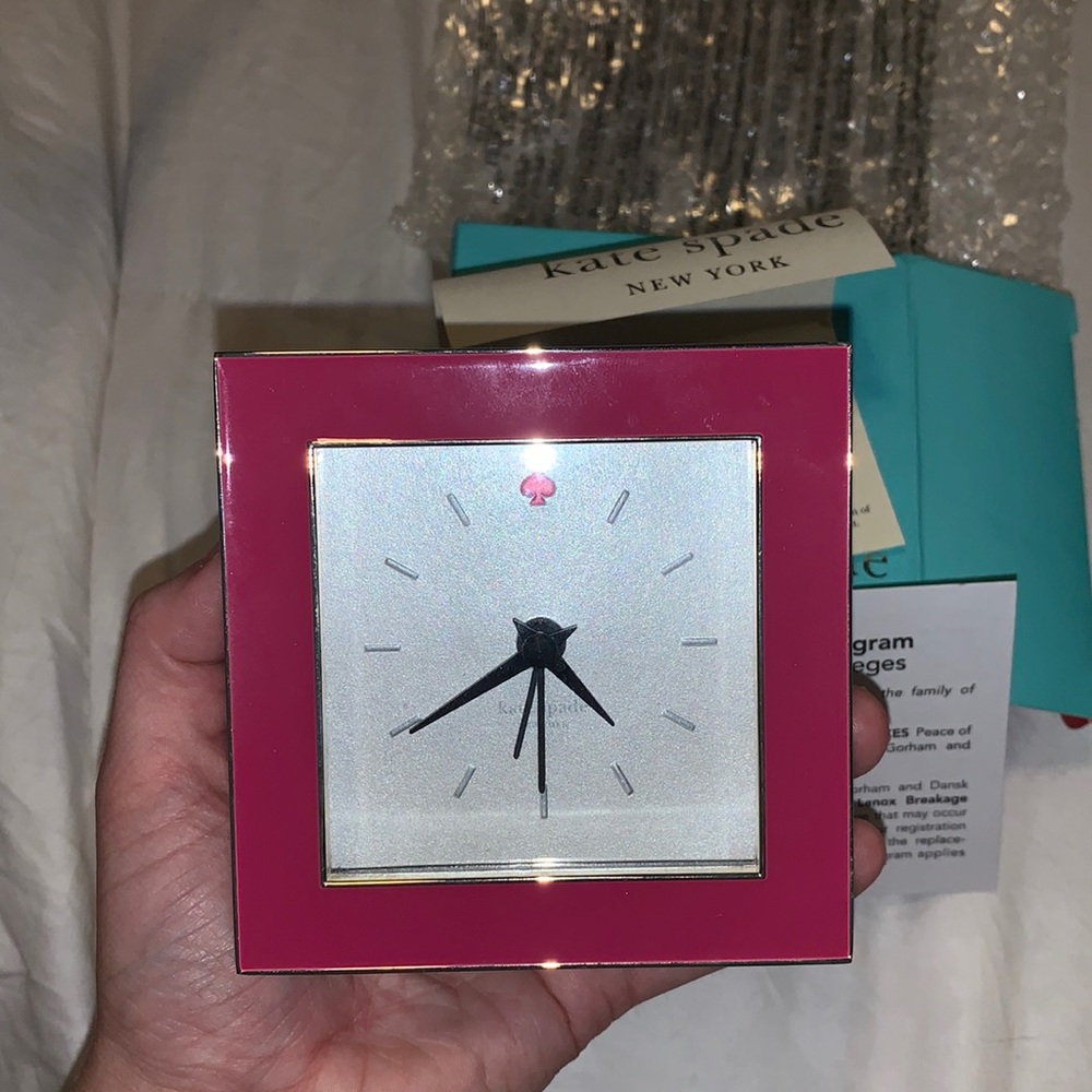Kate Spade alarm clock